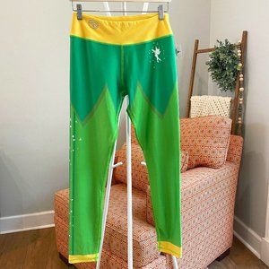 runDisney Half Marathon Tinkerbell Leggings.  Women's medium.  NWT